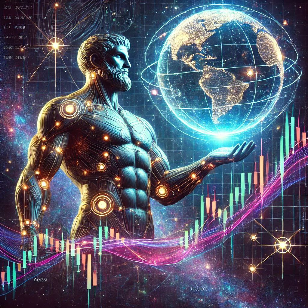 Atlas holding up the celestial sphere